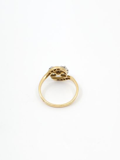 TRAVAIL FRANCAIS
BAGUE toi et moi en or deux...