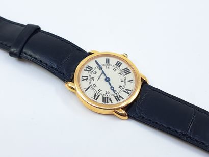 CARTIER round solo
Ladies' wristwatch, round...