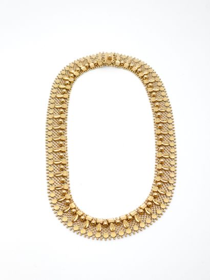 NECKLACE in yellow gold 750
Italian work
weight...