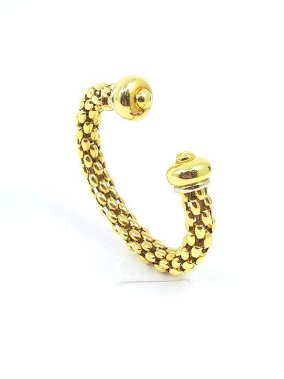 BRACELET jonc ouvrant en or jaune 750° ajouré
Poids...
