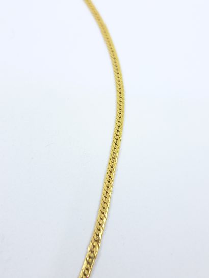 MODERN WORK
NECKLACE in yellow gold 750°...