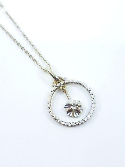 FRENCH WORK
Chain in white gold 750° with...