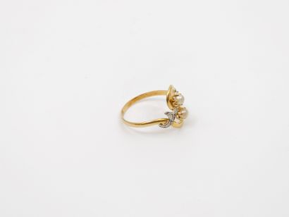 TRAVAIL FRANCAIS
BAGUE toi et moi, en or...