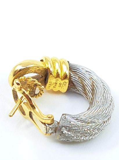 FRED Paris 
Paire de boucle d'oreilles en...