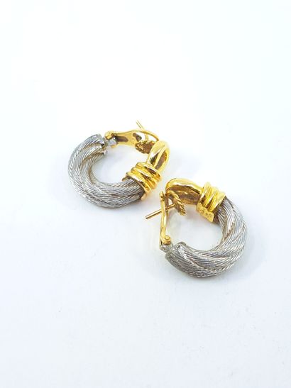 FRED Paris 
Paire de boucle d'oreilles en...