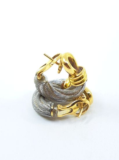 FRED Paris 
Paire de boucle d'oreilles en...
