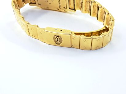 CARTIER Santos
Ladies' wristwatch in yellow...