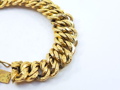 BRACELET in gold 750°, American mesh
Eagle...