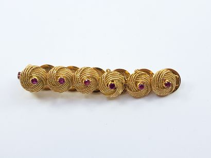FOREIGN WORK
Yellow gold bracelet 750° twisted...