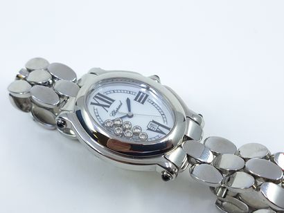CHOPARD Happy sport
Ladies' watch in steel,...