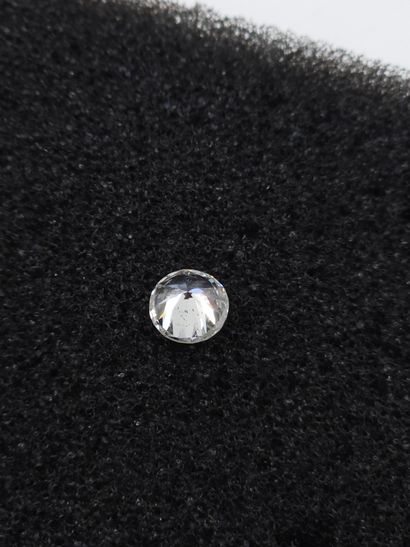 DIAMOND ON PAPER of about 1,30 ct of color...