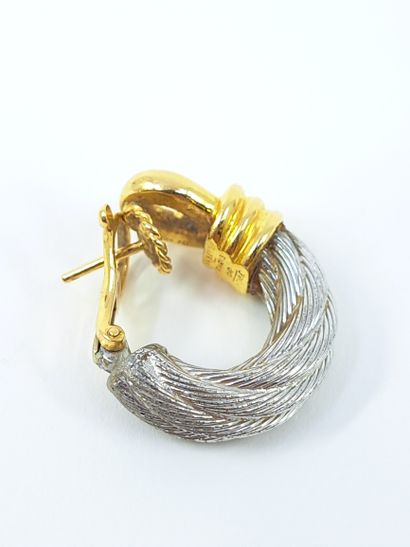 FRED Paris 
Paire de boucle d'oreilles en...