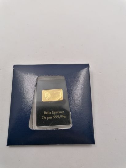 1 Gold Ingot 24kt 1,06 g uefa 2020 host city...