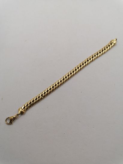 1 Bracelet Gold 18kt 14,77 g deteriorated...