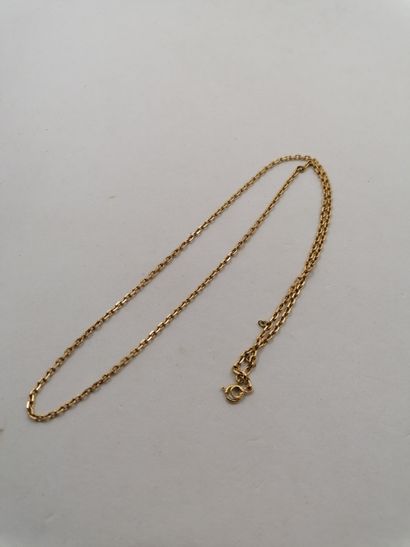1 Gold chain 18 carats 9,58 g 