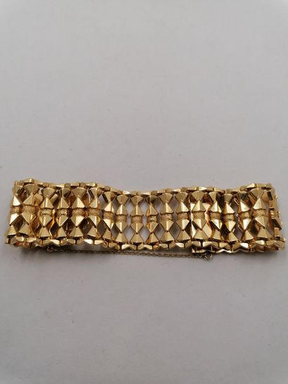 1 Bracelet Yellow gold articulated 18kt 36,62...