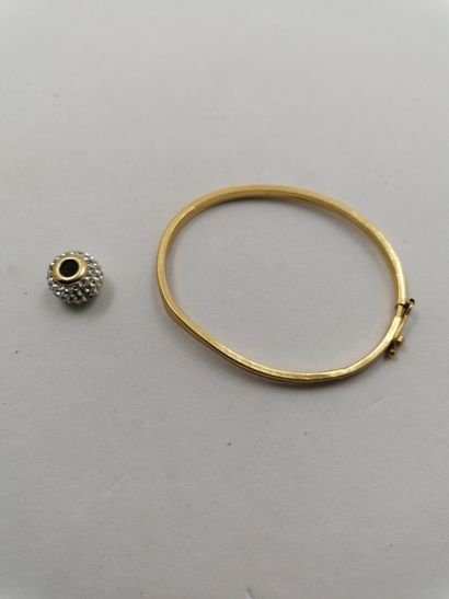 1 Bracelet Gold 18kt 3,11 g deteriorated...