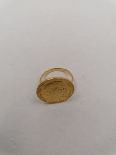 1 Ring Gold 18kt 8,28 g 