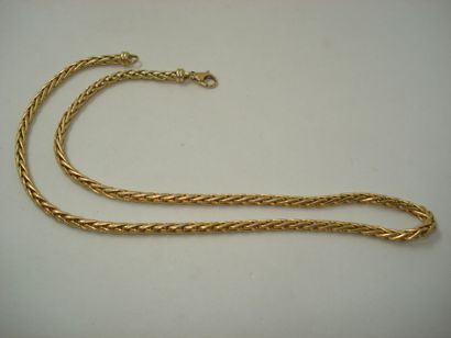 1 Necklace Gold 18kt 17,28g 