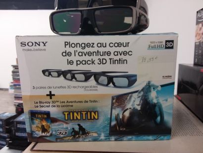 paire de lunette 3d avec bluray