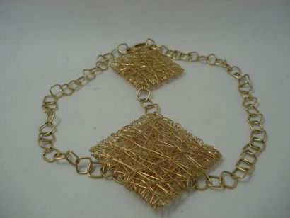 1 Necklace Gold 18kt 31,90g broken 
