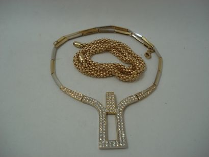 1 Necklace Gold 18kt 16,07g without clasp...