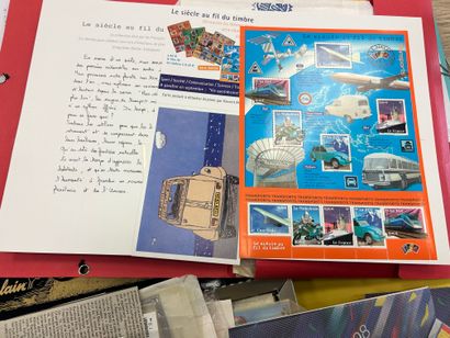 **DERNIERE MINUTE** 
Lot de timbres modernes...