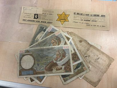 Lot de billets avec dollars imprimé par ...
