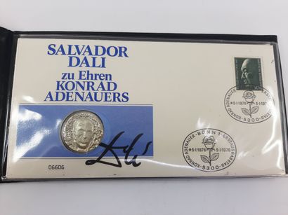 Médaille Argent 900/1000 de Konrad ADENAUERS...