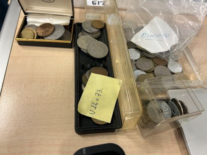 Et un petit lot de monnaies françaises