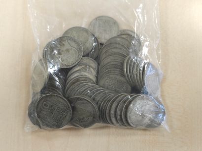 Lot de monnaies Turin : 
5 pièces de 20 frs...