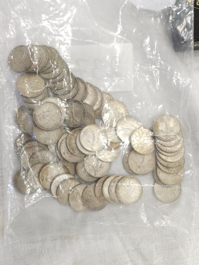 8 pièces de 10frs de 1963 à 1973
78 pièces...