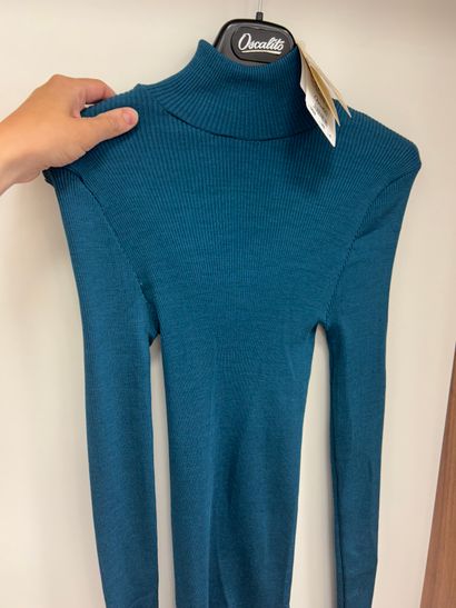 Lot 3 T-shirt manches longues en soie naturelle...