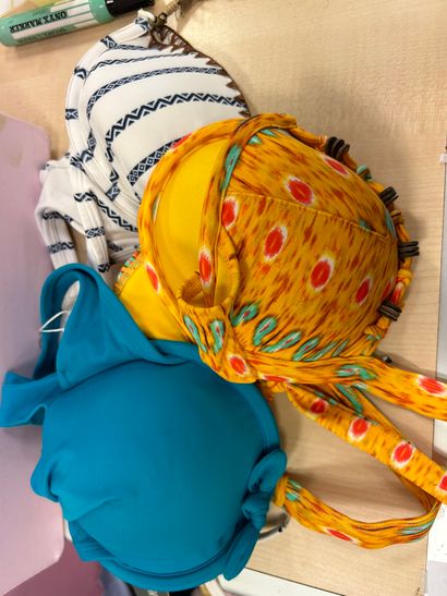 LINGA DORE BEACH - Trois hauts de maillots...
