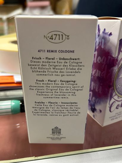 4711 REMIX COLOGNE 
4 eaux de cologne 100...