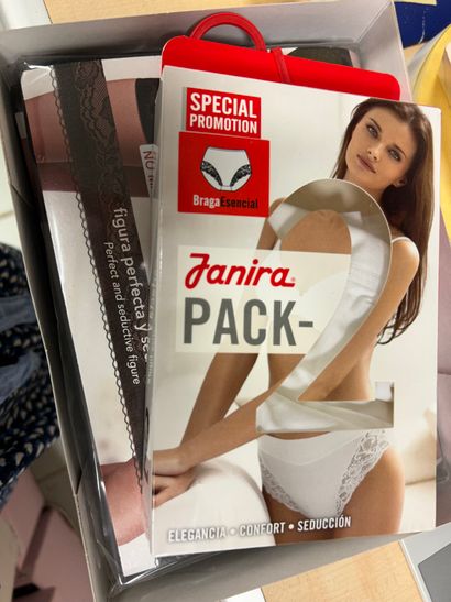 Lot JANIRA taille L comprenant
pack 2 culottes
2...
