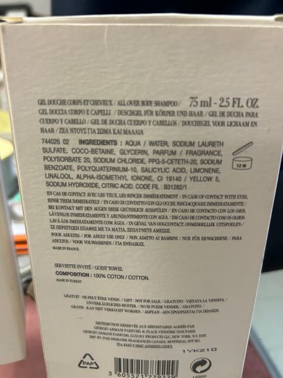 AQUA DI GIO - GIORGIO ARMANI
2 Gels douche...