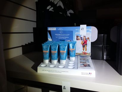 lot de crème solaire indice 50
