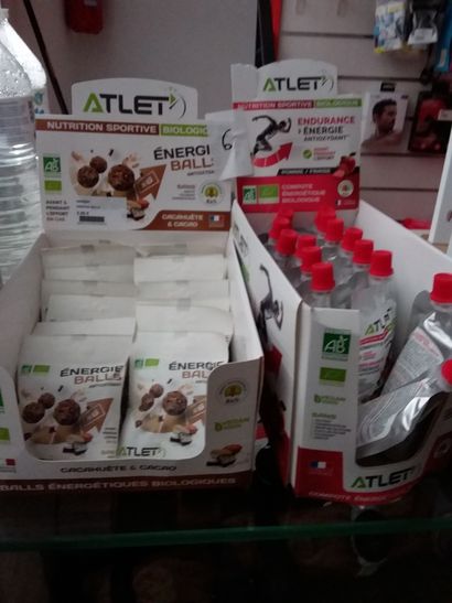 ensemble d'aliments énergétiques