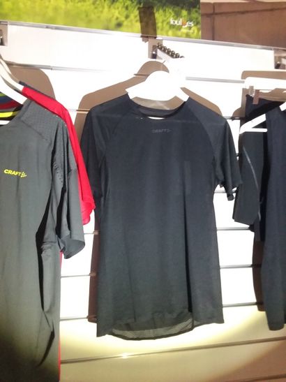 un tshirt taillé M
deux débardeurs taille...