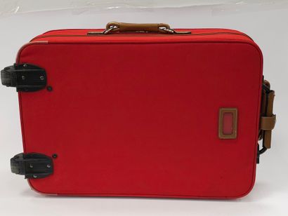 LANCEL
Deux valises rouges