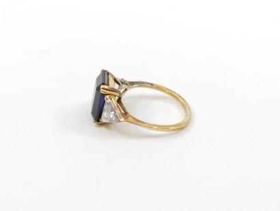 BRACELET en or jaune jaune 585° (14 kt) 
Poids...