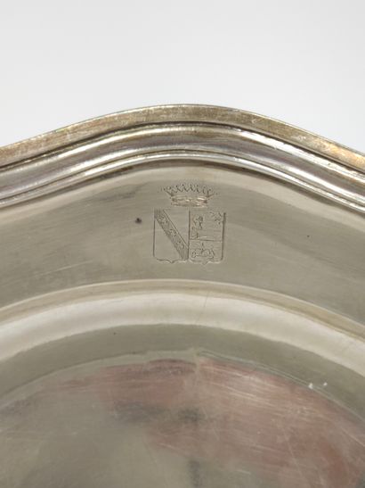 DEBAIN ALPHONSE 1883
Plat creux chantourné...