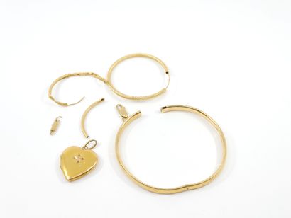 Lot de debris d'or 750°
Poids: 14.5