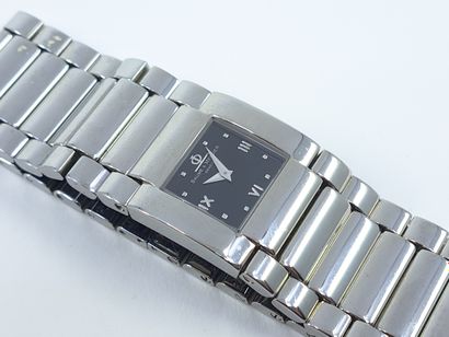 BAUME et MERCIER 
Montre bracelet en acier,...