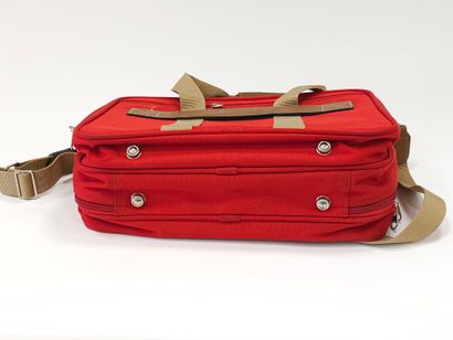LANCEL
Deux valises rouges