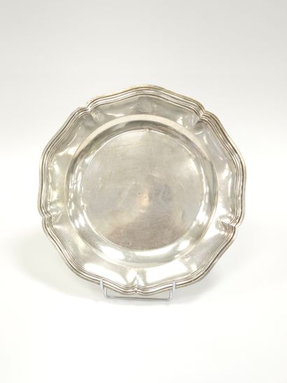 DEBAIN ALPHONSE 1883
Plat creux chantourné...