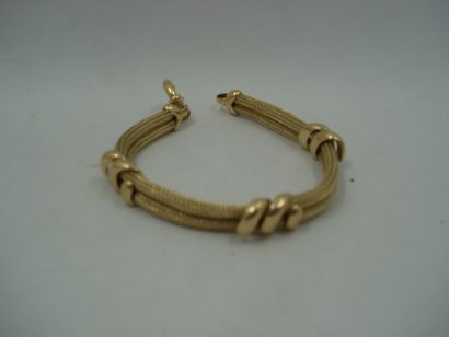 1 Bracelet Or 18kt 22,93g 