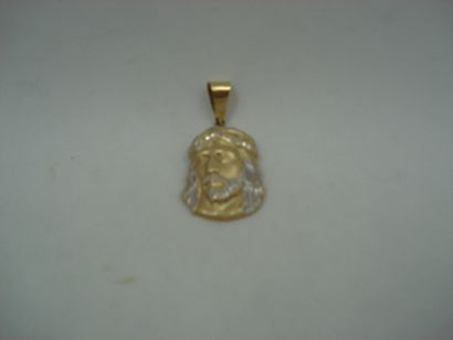 1 Pendentif Or 2 tons 18kt 6,48 g 
