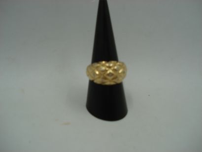 1 Bague Or 18kt et diamants 9,88g 